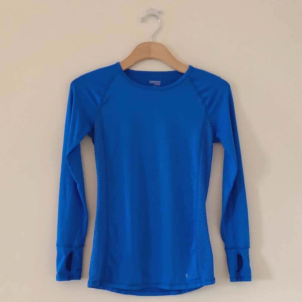 Vibrant Blue Athletic Shirt
